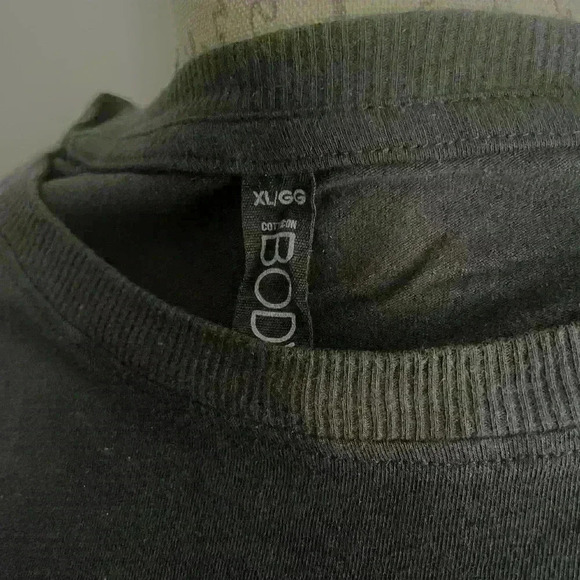 Women’s basic black long sleeve tee shirt size XL - Picture 2 of 5